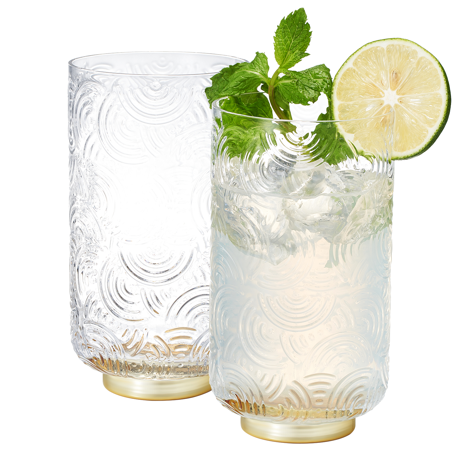 TEEK - Metropolitan Highball Glassware Set of 2 HOME DECOR TEEK KS