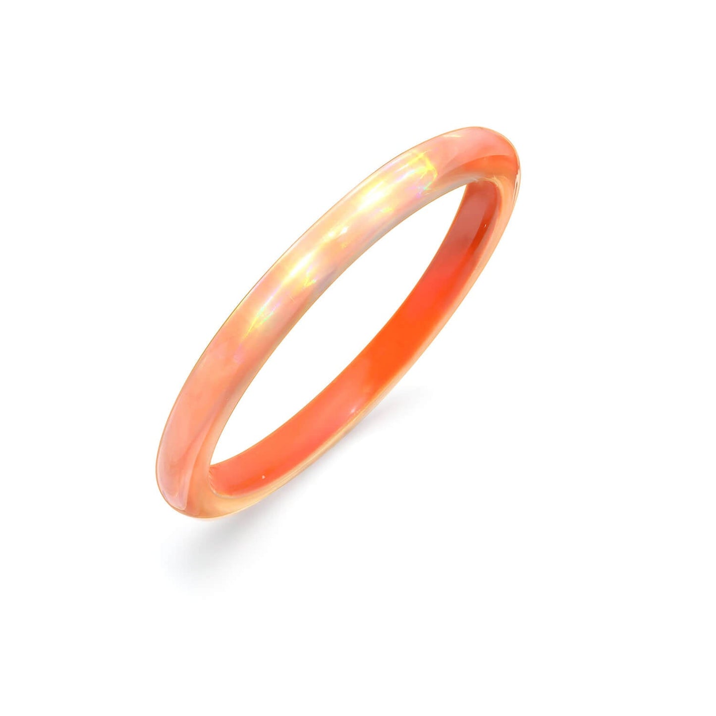 TEEK - Rave Slip On Lucite Bangle JEWELRY TEEK GNH RAVE-ORANGE