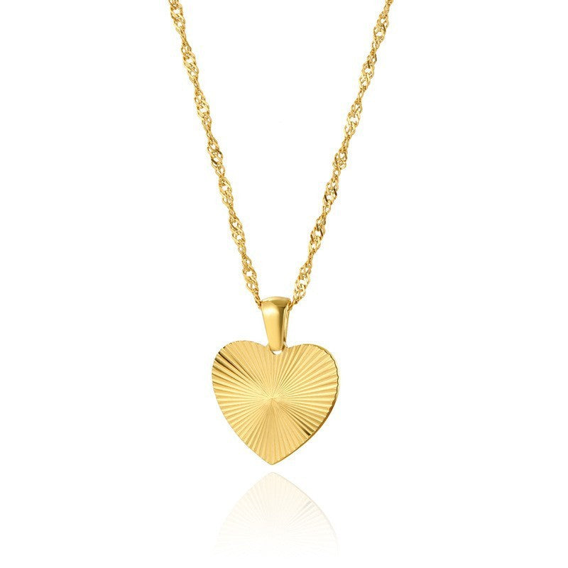 TEEK - Fritillary Love Versatile Simple Clavicle Chain Necklace JEWELRY TEEK K 1  