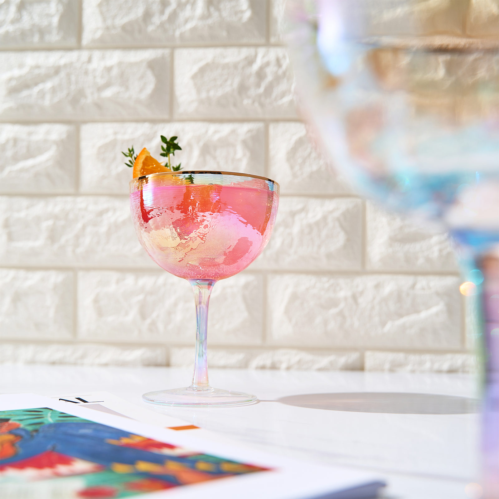 TEEK - Dulce Champagne Coupe Cocktail Glassware Set HOME DECOR TEEK KS