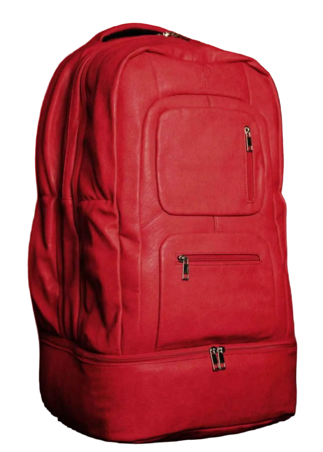 TEEK - Red Leather Patented Shoe Bag (XL Design) *Holds Size 17 BAG TEEK SP