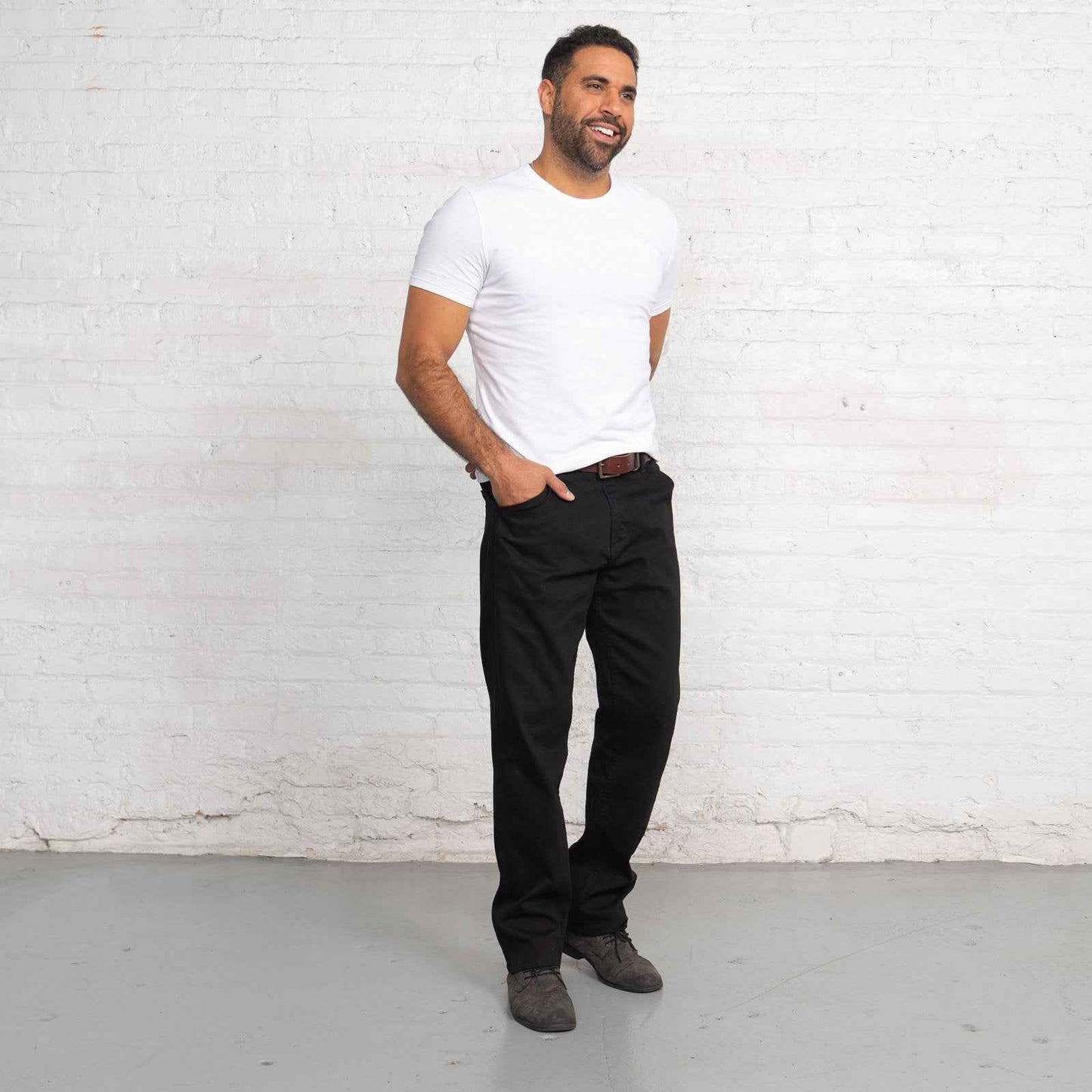 TEEK - Relaxed Fit - Black JEANS TEEK DDA