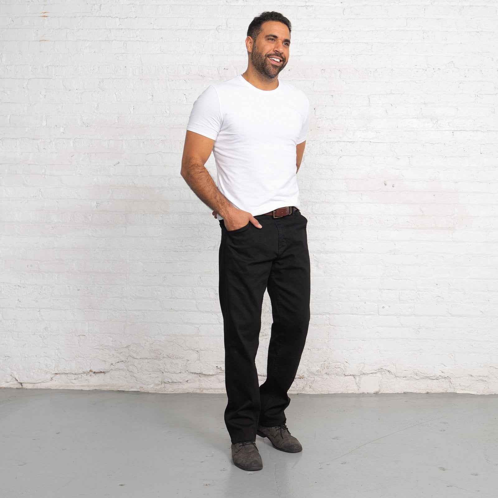 TEEK - Relaxed Fit - Black JEANS TEEK DDA