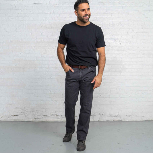 TEEK - Relaxed Fit Grey Wash JEANS TEEK DDA 32 28