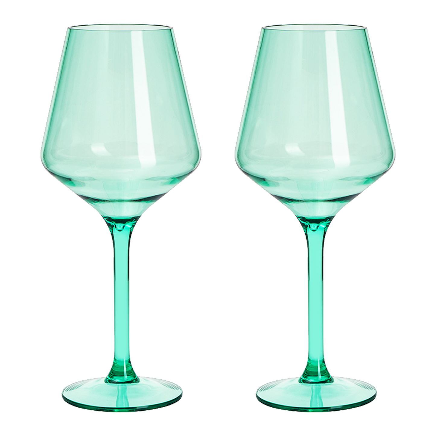TEEK - Saint Tropez Acrylic Stemmed Wine Glassware Set HOME DECOR TEEK KS