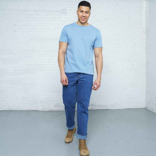 TEEK - 100% Cotton Relaxed Fit Stone Wash JEANS TEEK DDA