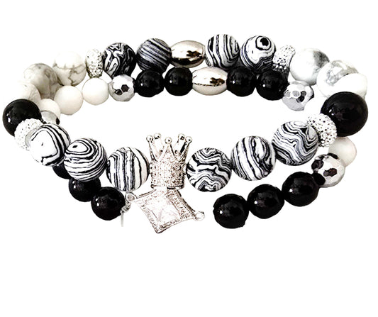 TEEK - Mens White Earned Stripe Set JEWELRY TEEK LSC