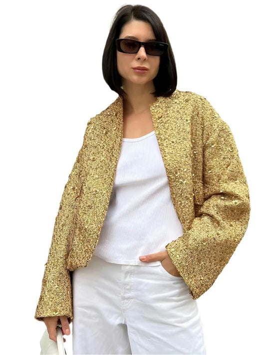 TEEK - Simple Show Sequin Jacket JACKET theteekdotcom   