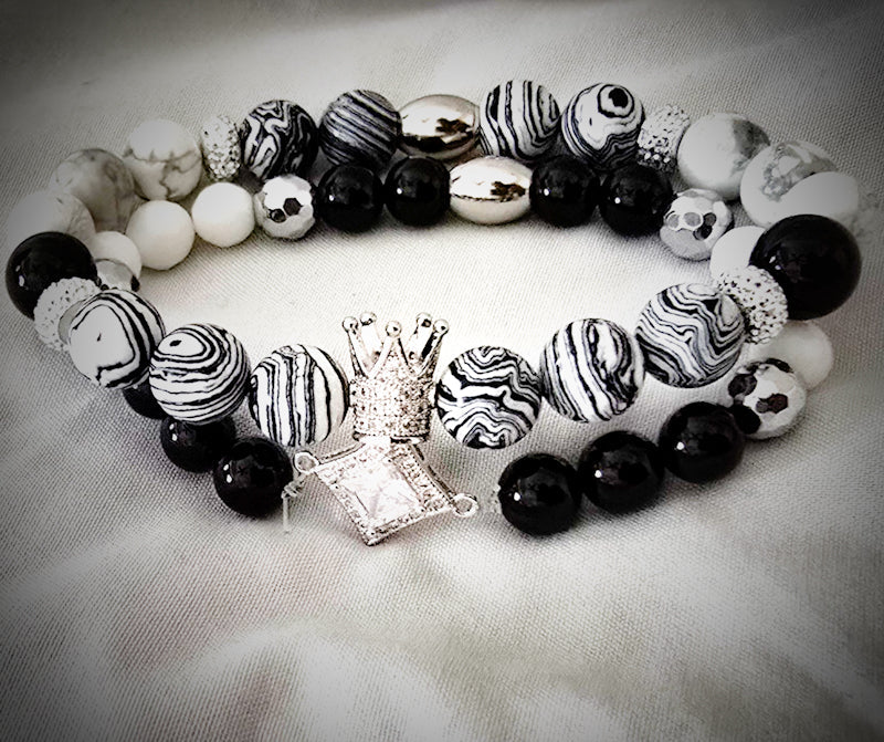 TEEK - Mens White Earned Stripe Set JEWELRY TEEK LSC