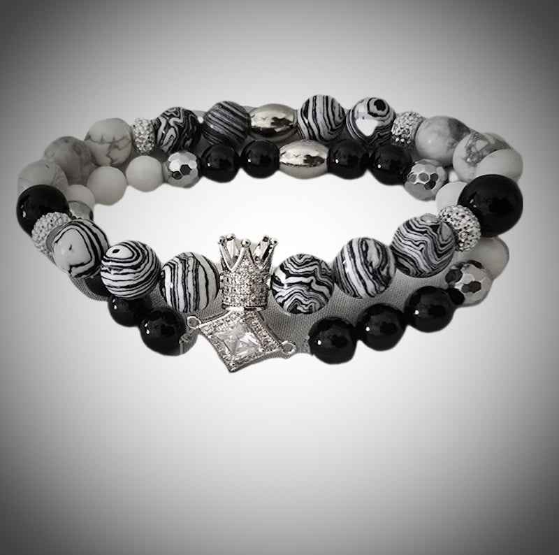 TEEK - Mens White Earned Stripe Set JEWELRY TEEK LSC