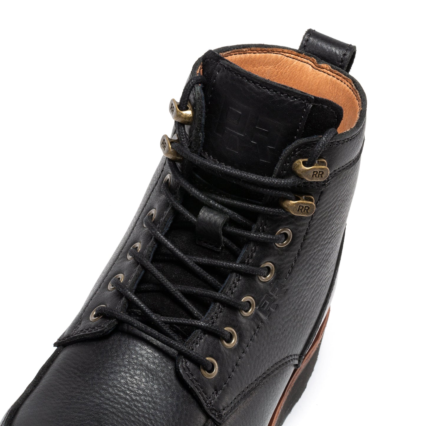 ROCKROOSTER Edgewood Men's 6 Inch Black Steel Toe Wedge Work Boots SAP610BK work boots Rock Rooster Footwear Inc