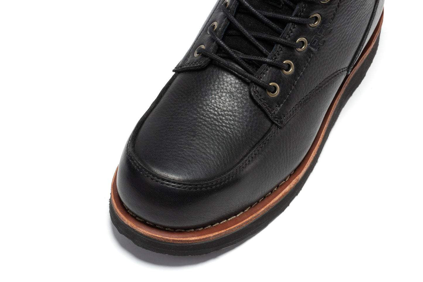 ROCKROOSTER Edgewood Men's 6 Inch Black Steel Toe Wedge Work Boots SAP610BK work boots Rock Rooster Footwear Inc