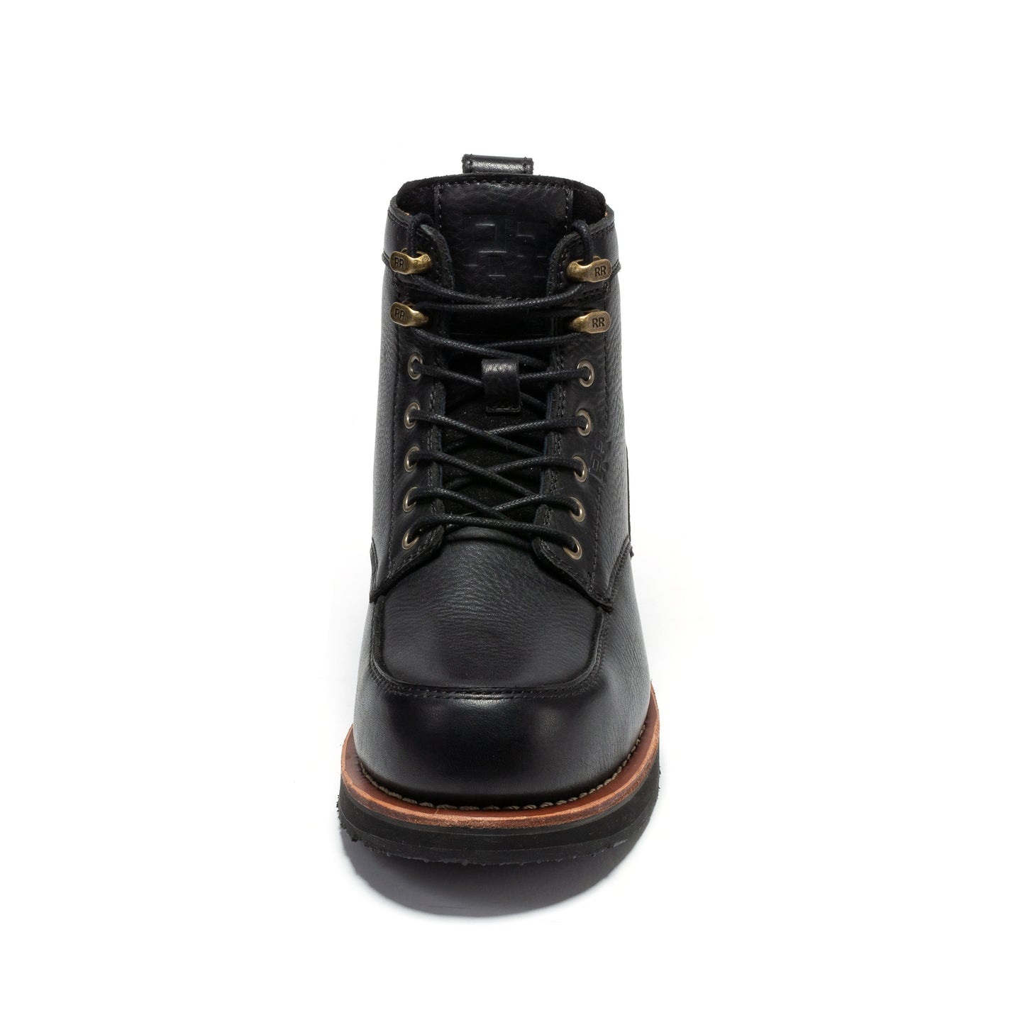 ROCKROOSTER Edgewood Men's 6 Inch Black Steel Toe Wedge Work Boots SAP610BK work boots Rock Rooster Footwear Inc