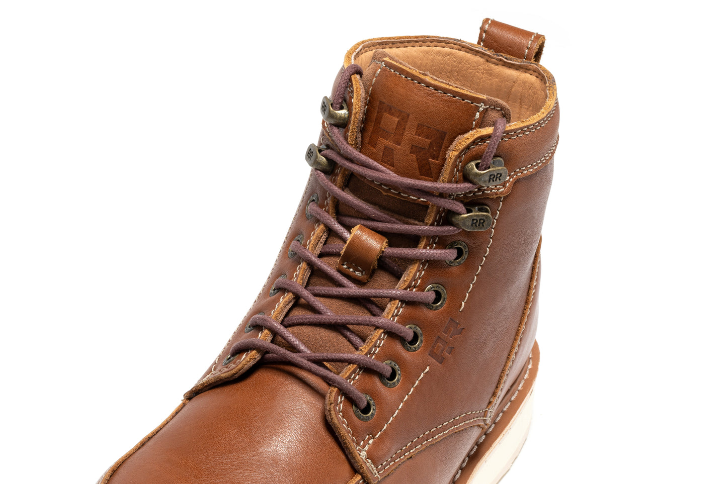 ROCKROOSTER Edgewood Men's 6 Inch Black Steel Toe Wedge Work Boots SAP610BK work boots Rock Rooster Footwear Inc