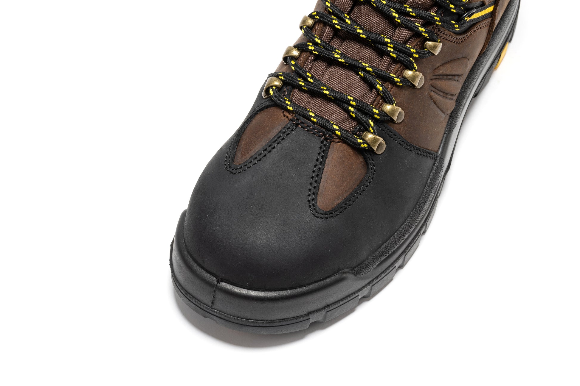TEEK - ROCKROOSTER Marfa Brown 6 IN Waterproof Composite Toe Leather Work Boots CP211 SHOES TEEK RRF