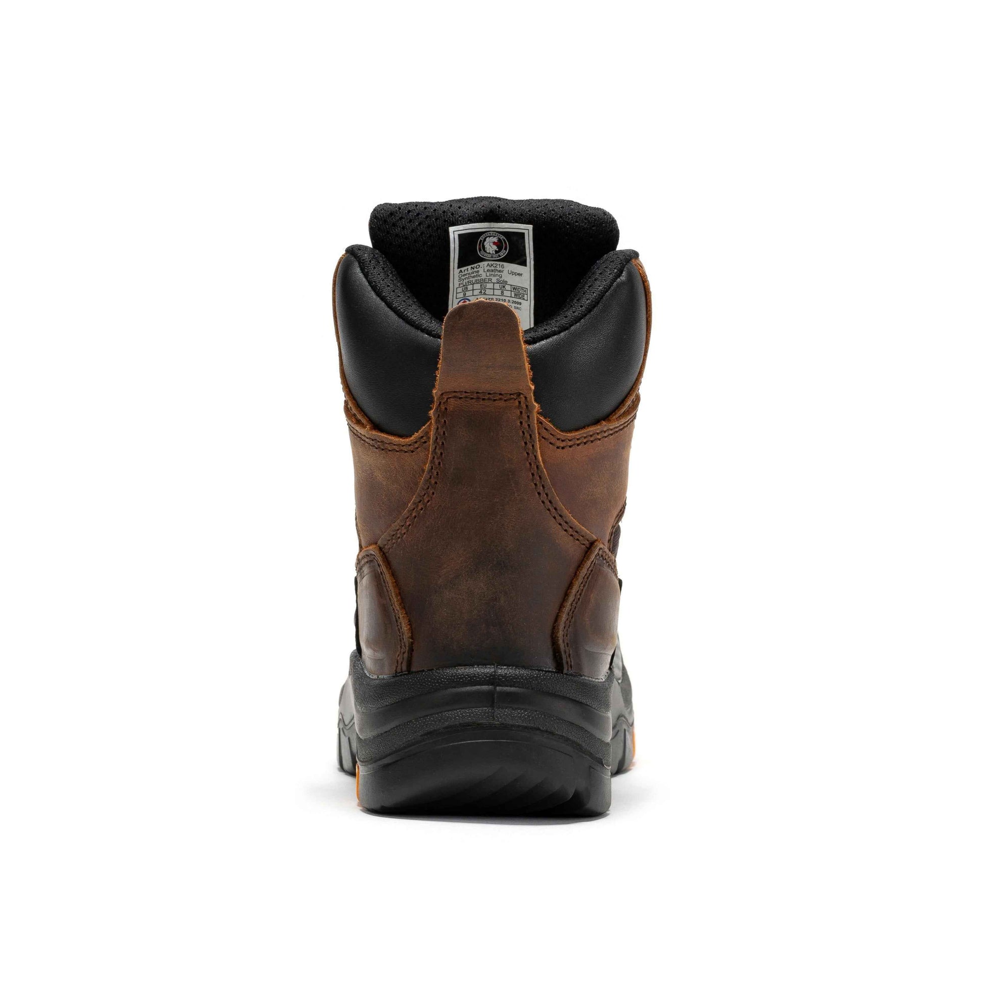 TEEK - ROCKROOSTER Sedona 6 IN Waterproof Steel Toe Leather Work Boots SHOES TEEK RRF