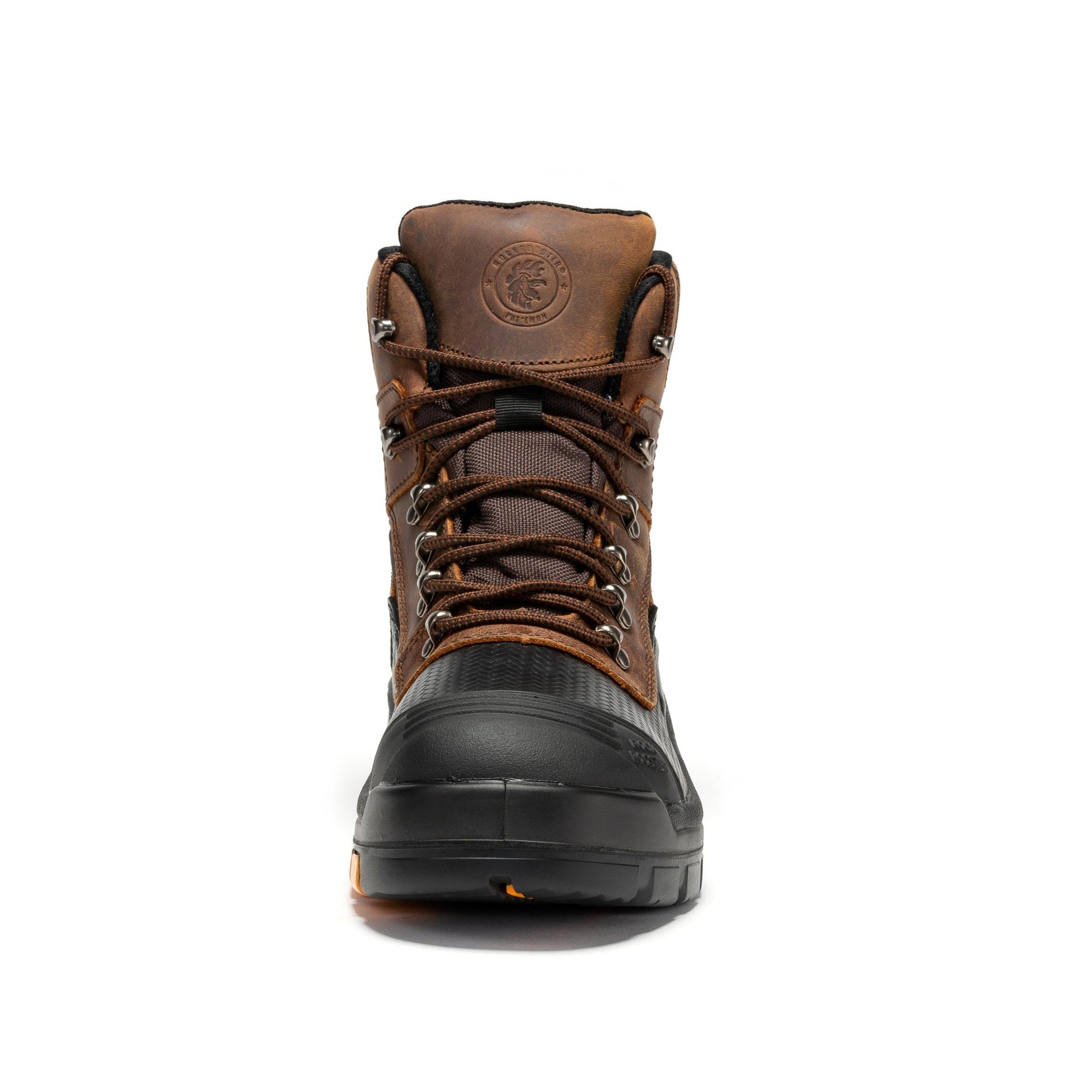 TEEK - ROCKROOSTER Sedona 6 IN Waterproof Steel Toe Leather Work Boots SHOES TEEK RRF