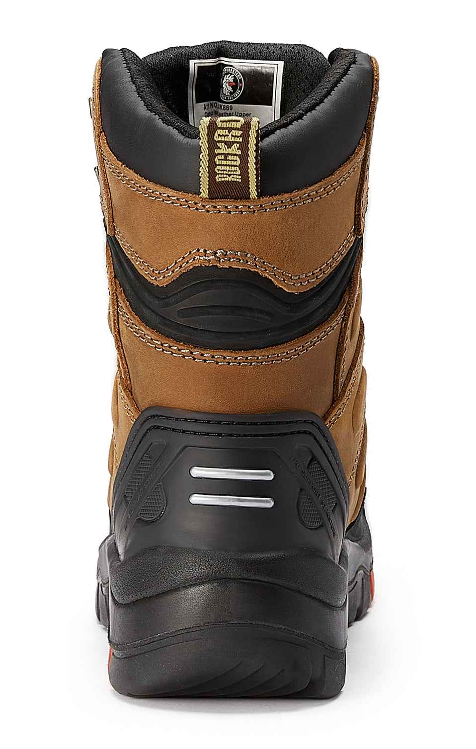 TEEK - ROCKROOSTER Woodland Mens 8 IN Brown Composite Toe Electrical Protection Work Boots SHOES TEEK RRF