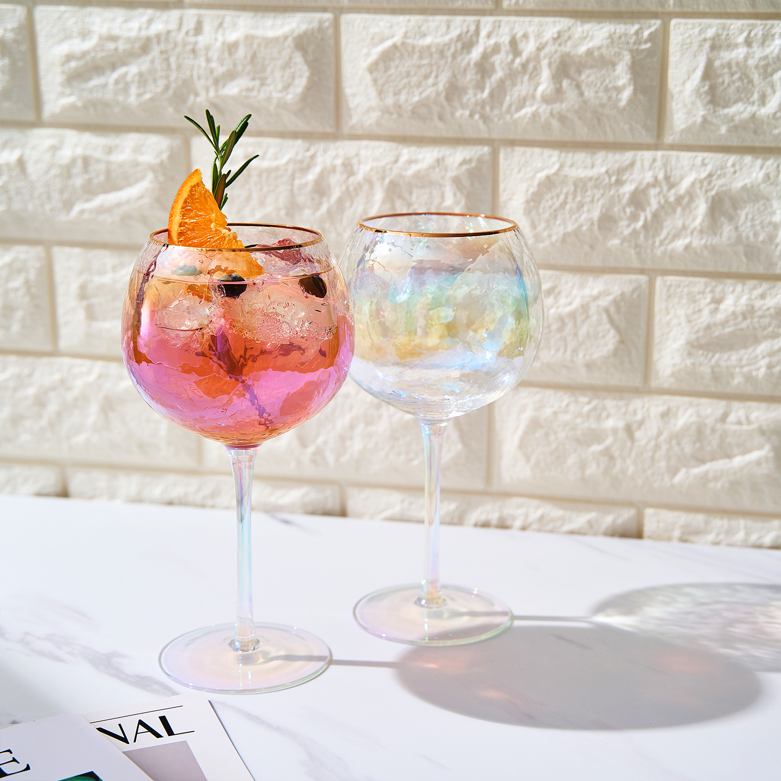 TEEK - Dulce Stemmed Wine Glassware Set HOME DECOR TEEK KS