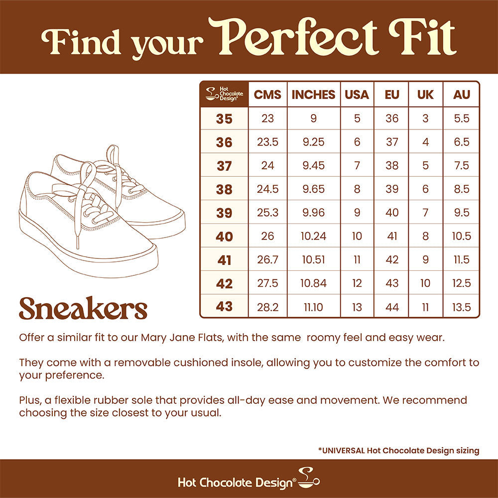 Saddle Women's Casual Sneakers Sneakers Hot Chocolate Design