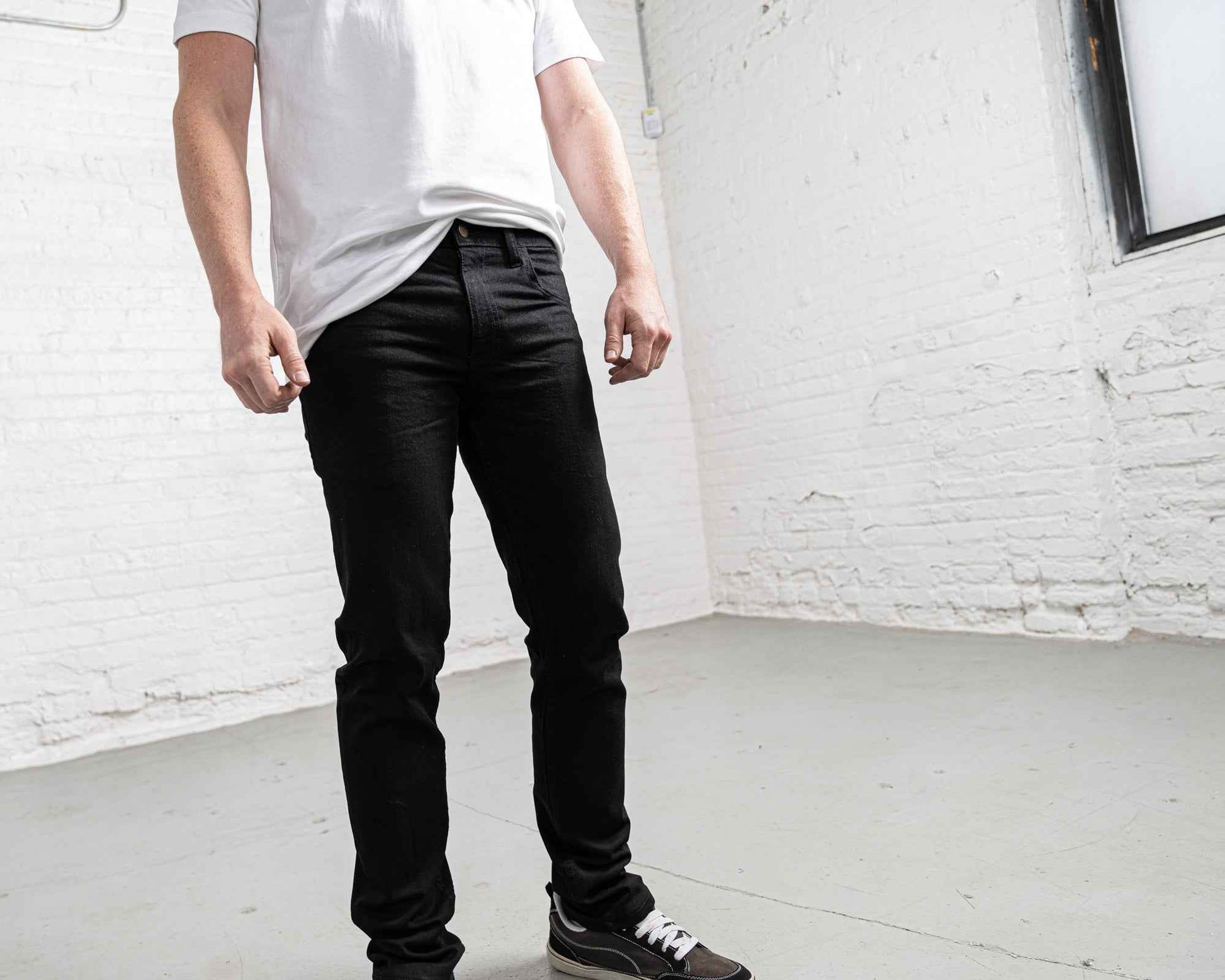 TEEK - Slim Fit - Black JEANS TEEK DDA