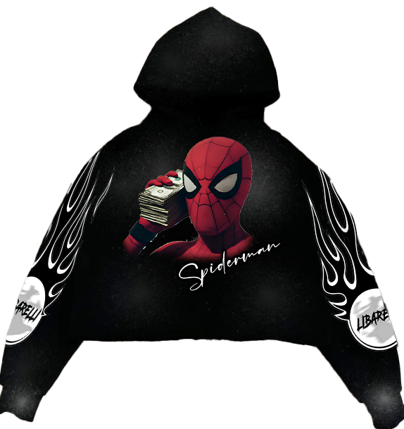 TEEK - Spider Man Hoodie - Mens Unisex TOPS TEEK LIB S Style 1