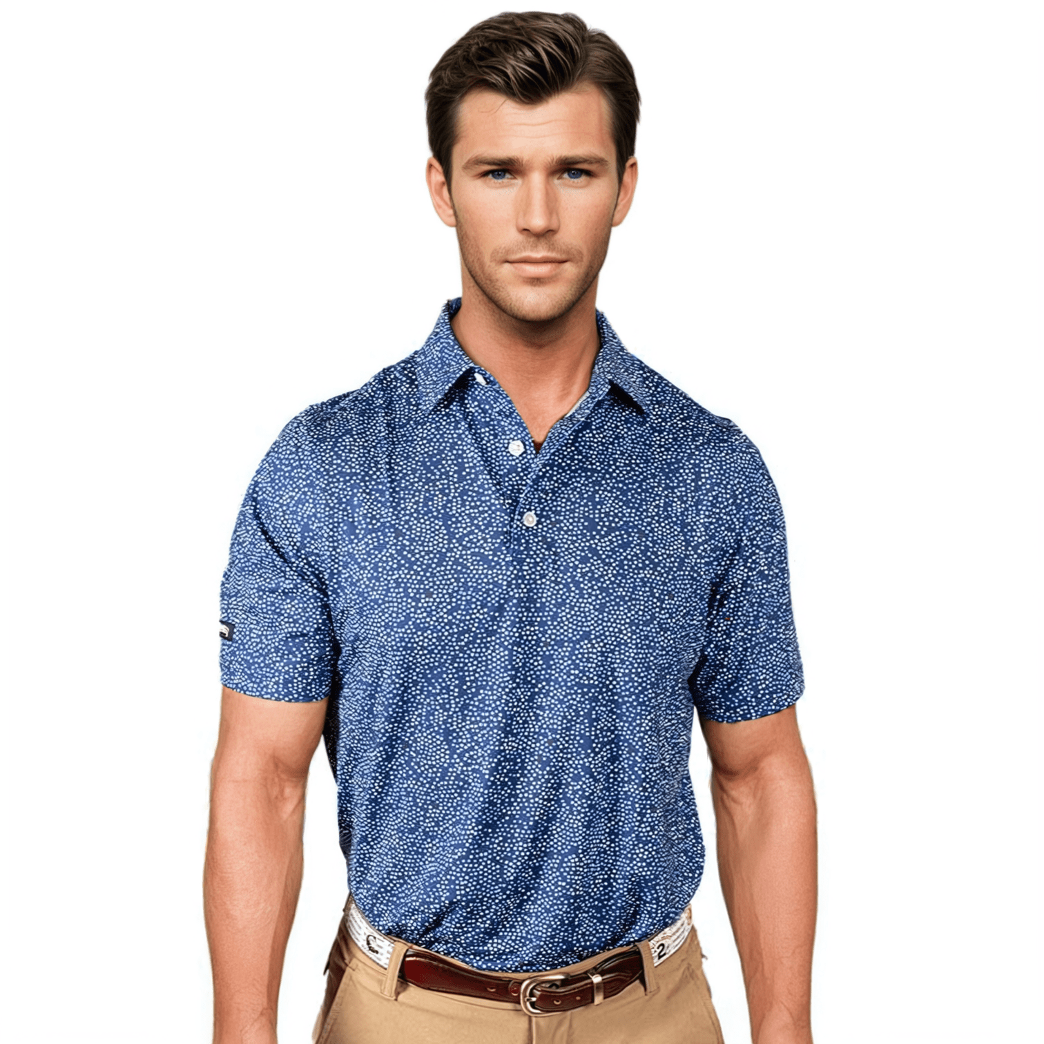 TEEK - Starry Night Mens Polo TOPS TEEK 2P