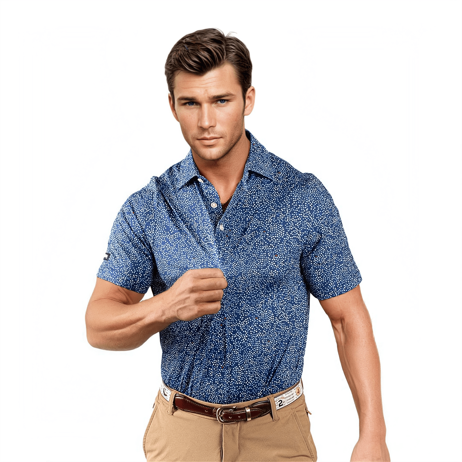 TEEK - Starry Night Mens Polo TOPS TEEK 2P