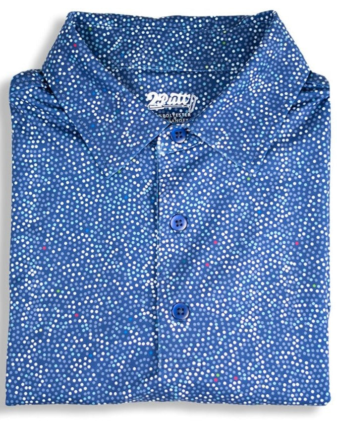 TEEK - Starry Night Mens Polo TOPS TEEK 2P S