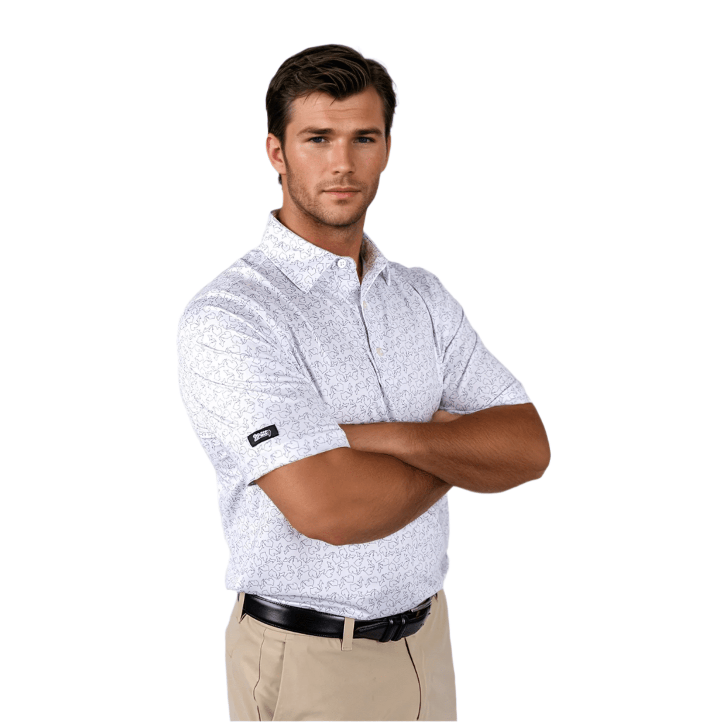 TEEK - State of Michigan Mens Polo TOPS TEEK 2P