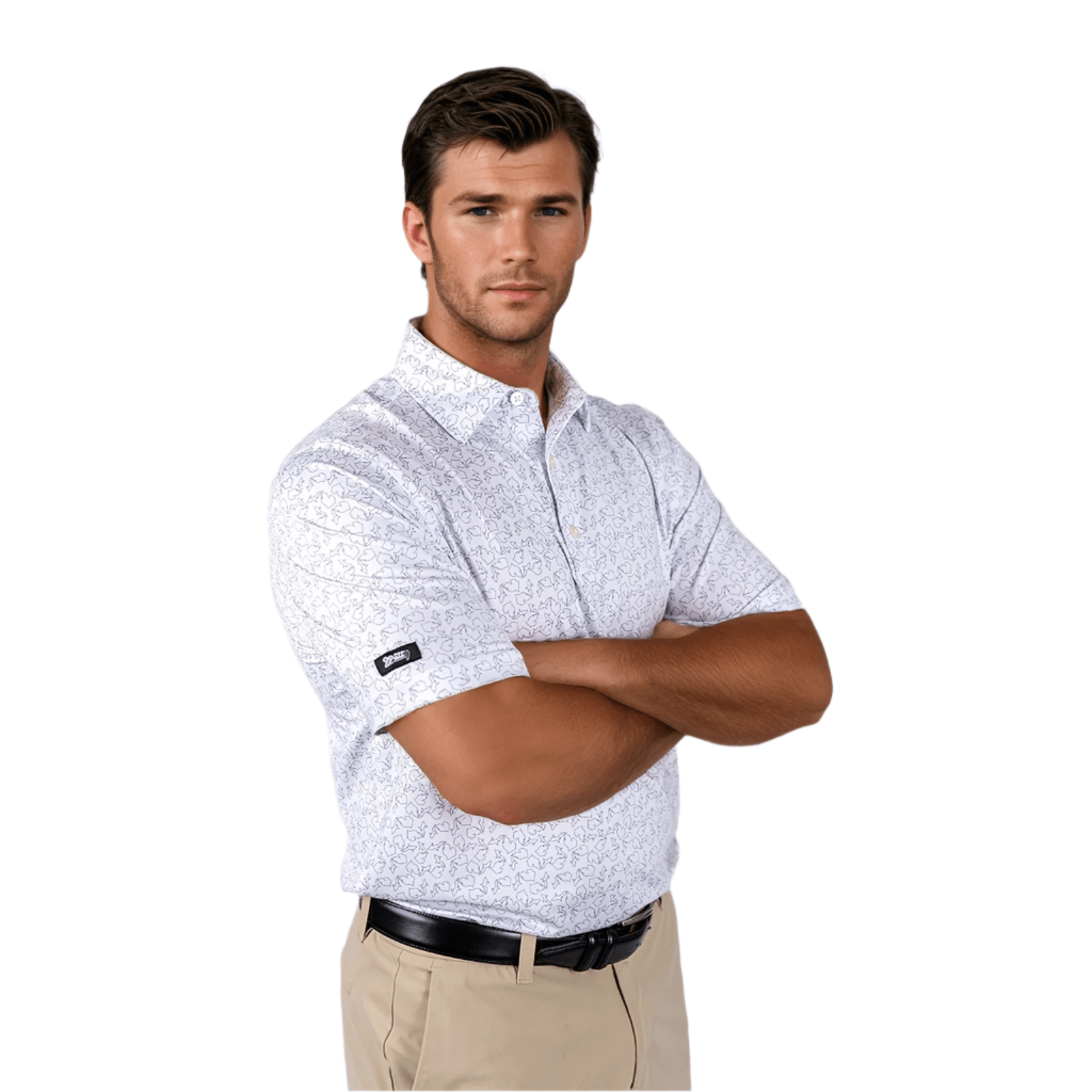 TEEK - State of Michigan Mens Polo TOPS TEEK 2P