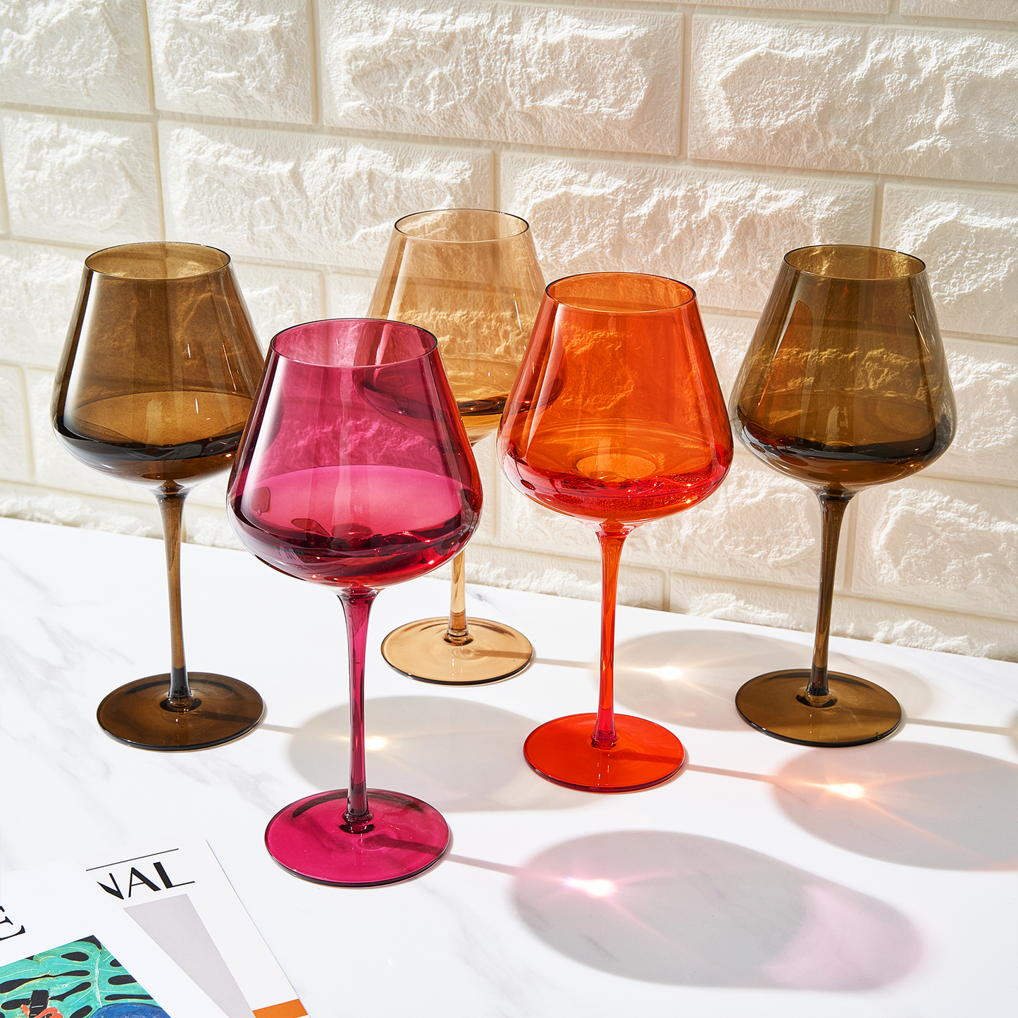 TEEK - Stagioni Stemmed Wine Glassware Set | Changing Weather HOME DECOR TEEK KS