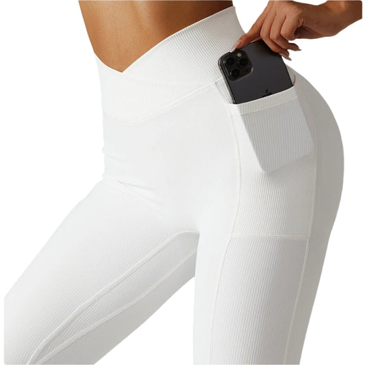 TEEK - The Body Pocket Leggings PANTS TEEK RP Small White