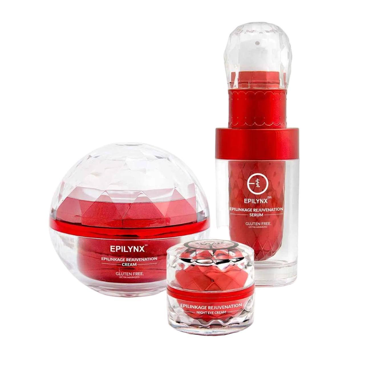 Firming & Brightening Anti-Aging Set – Hyaluronic Acid, Niacinamide & Peptide Complex Face Creams EpiLynx