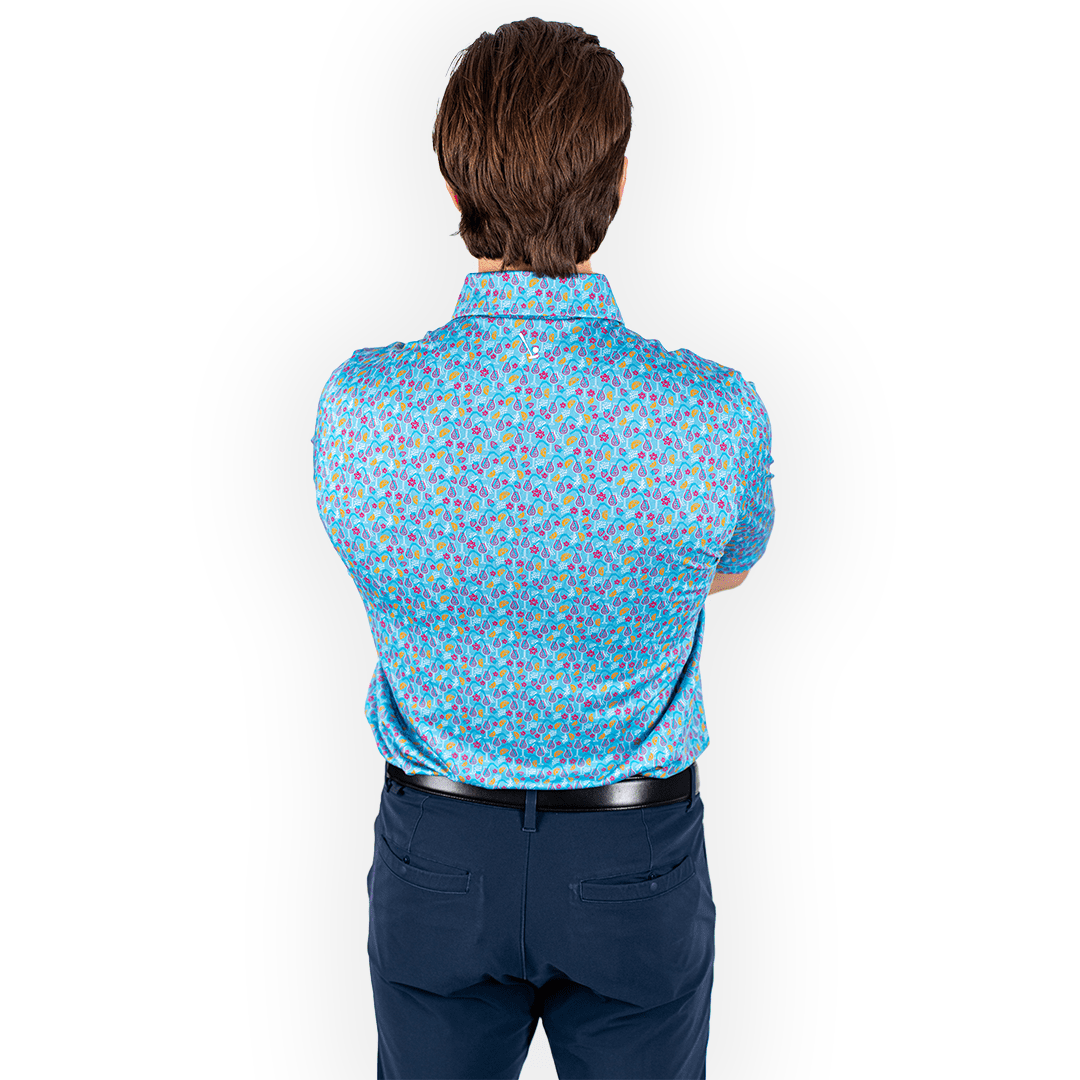 TEEK - Time to Par/Tee Mens Polo TOPS TEEK 2P