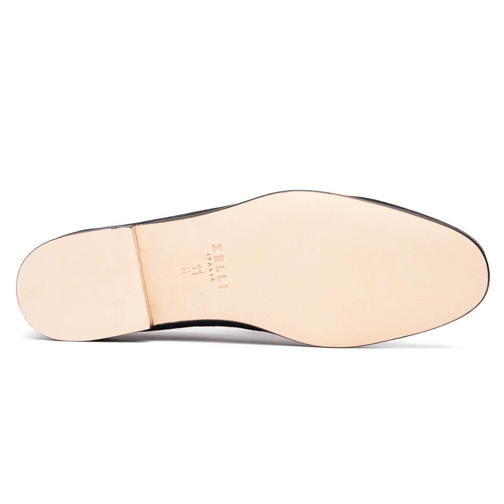 TEEK - 16-672-GRY Tippa Suede & Calfskin Penny Loafers Grey Sale TEEK ZI