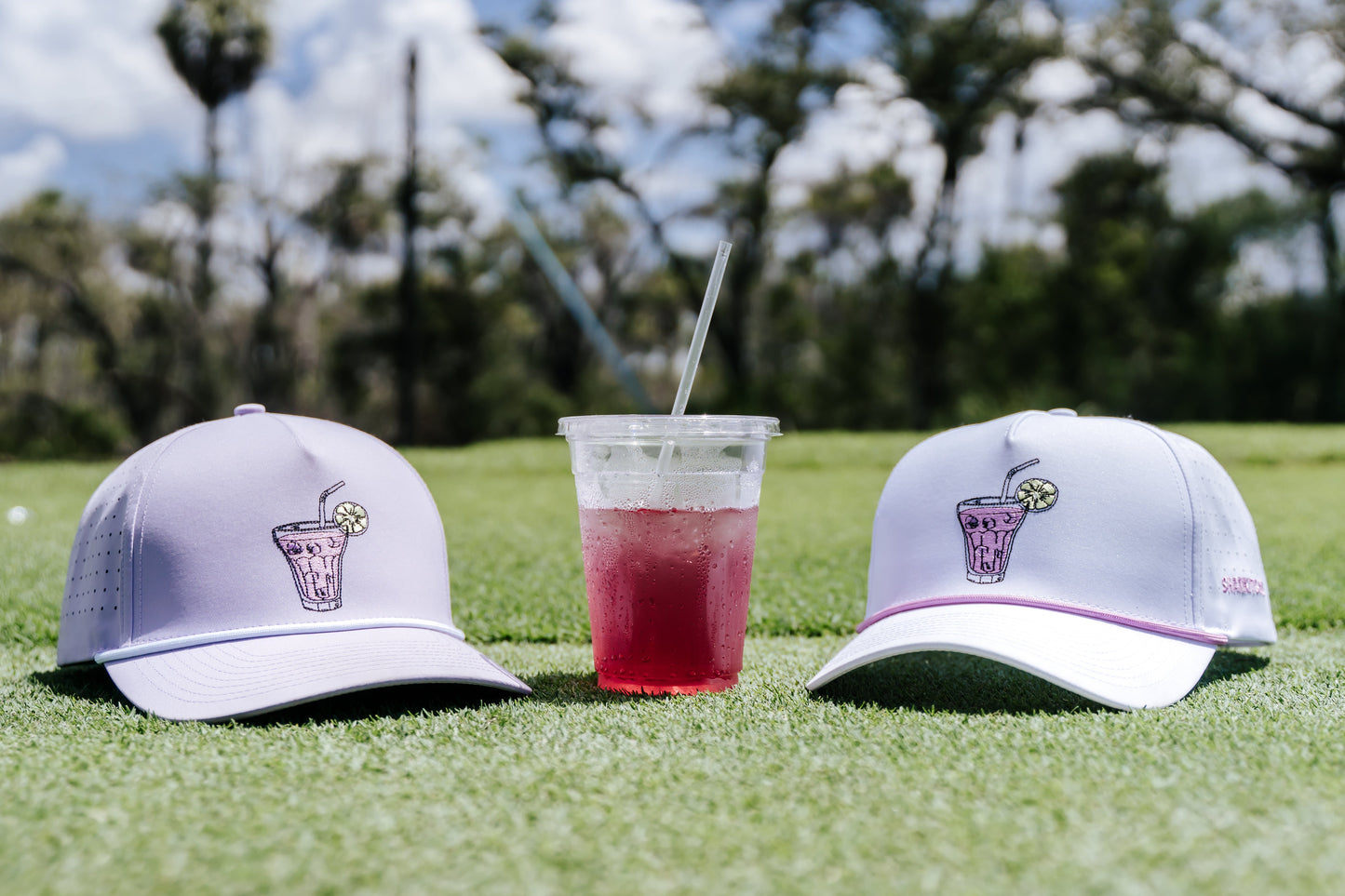 TEEK - Purple Drank White Hat HAT TEEK SIG