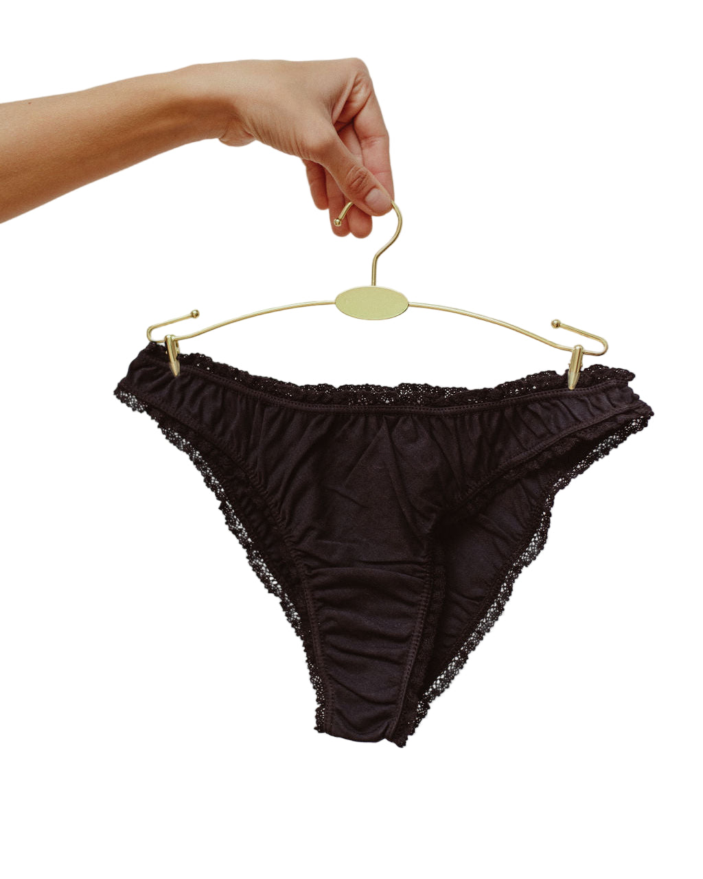 TEEK - Black Frilly Panties UNDERWEAR TEEK PNM XS
