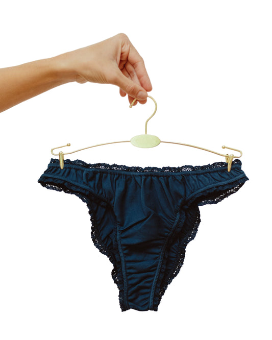 TEEK - Sailor Blue Frilly Panties UNDERWEAR TEEK PNM XS