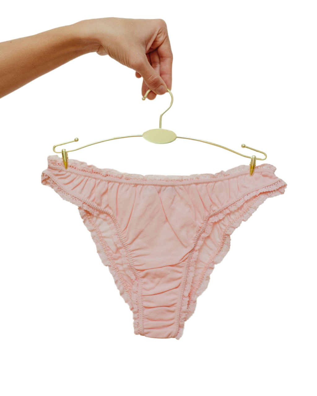 TEEK - Powder Pink Frilly Panties UNDERWEAR TEEK PNM XS