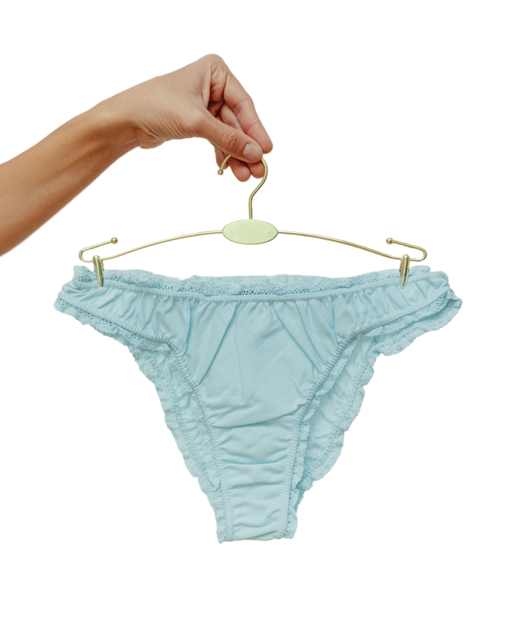 TEEK - Pastel Blue Frilly Panties UNDERWEAR TEEK PNM XS