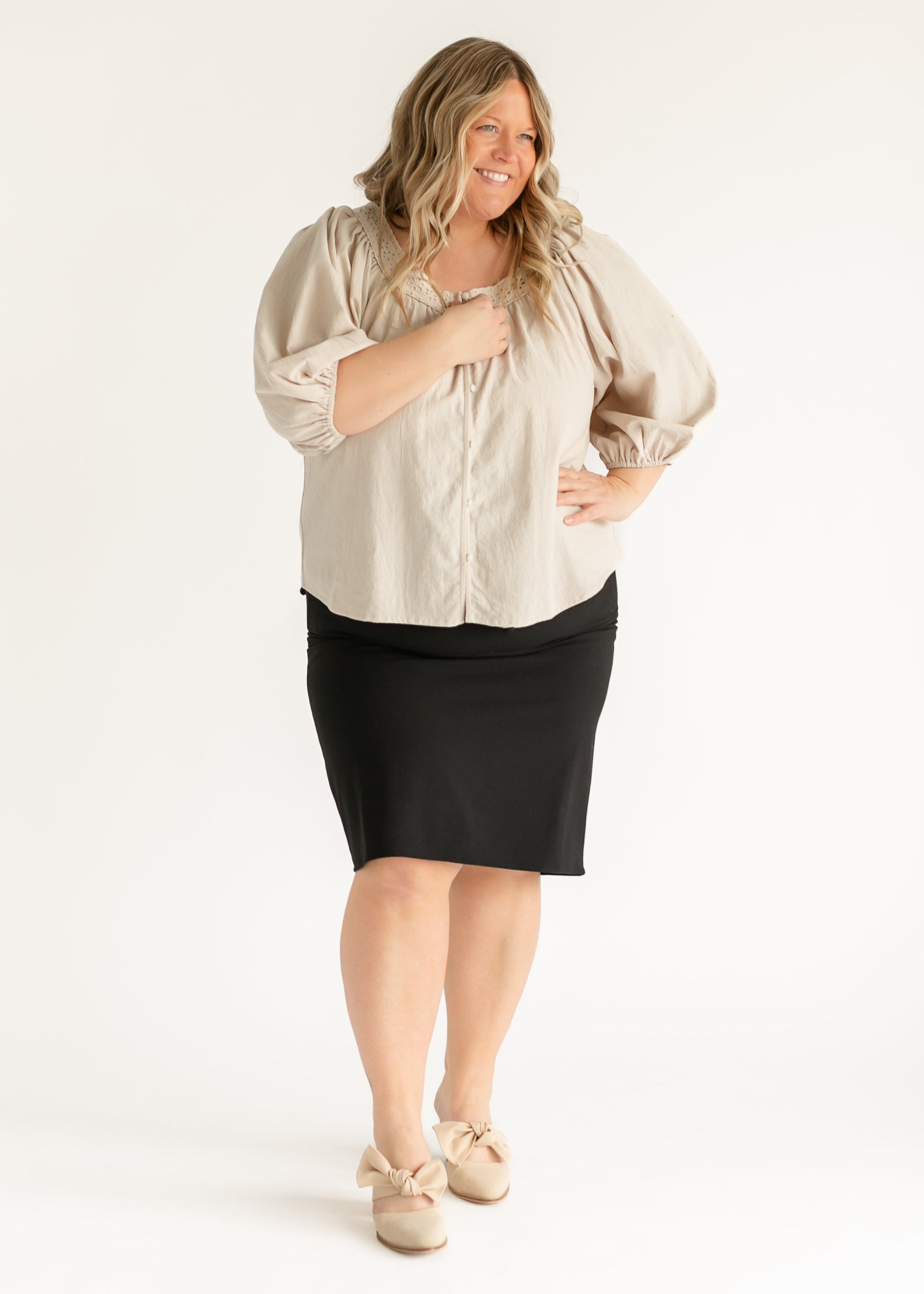 TEEK - Wanda Classic Pencil Midi Skirt SKIRT TEEK INH