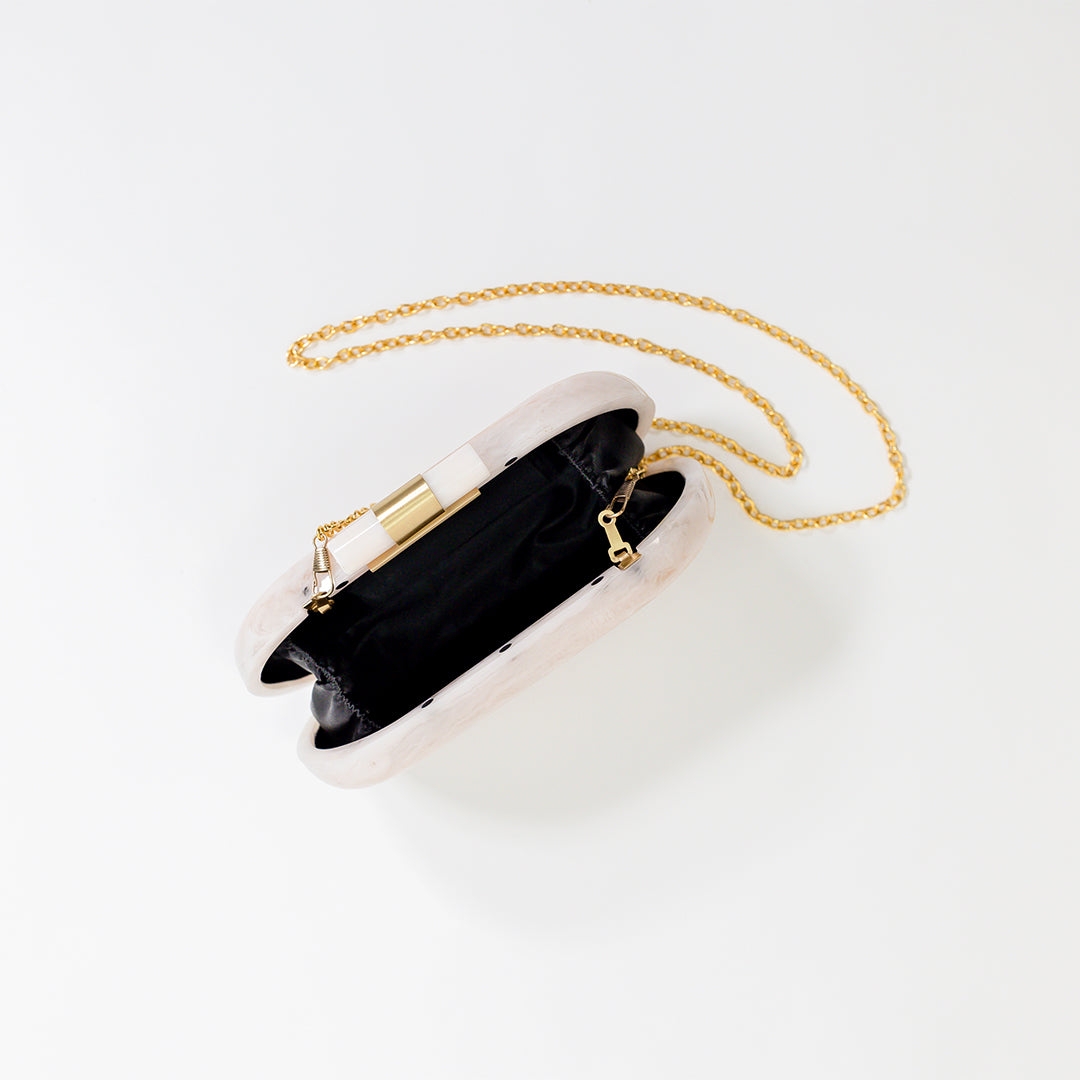 TEEK - Pearl Ethereal Capsule Clutch BAG TEEK AL