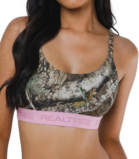 The Wild Game | Realtree x Shinesty Neon Pink Bralette Bralettes Shinesty