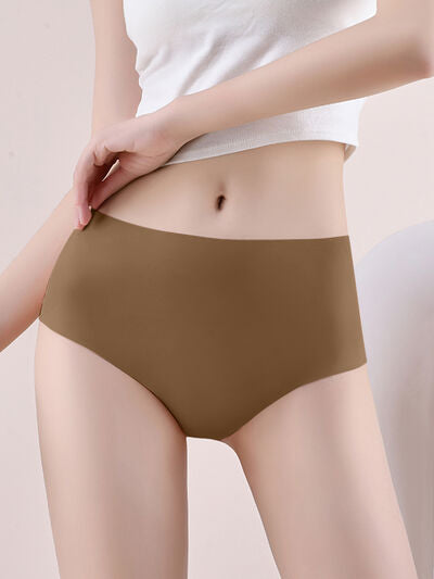 TEEK - Seamless Mid-Rise Waist Panty UNDERWEAR TEEK Trend Taupe XS 