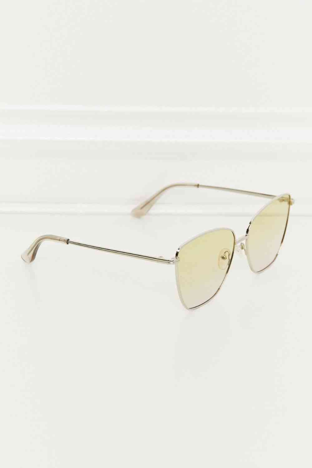 TEEK - Lemon Metal Frame Sunglasses EYEGLASSES TEEK Trend   