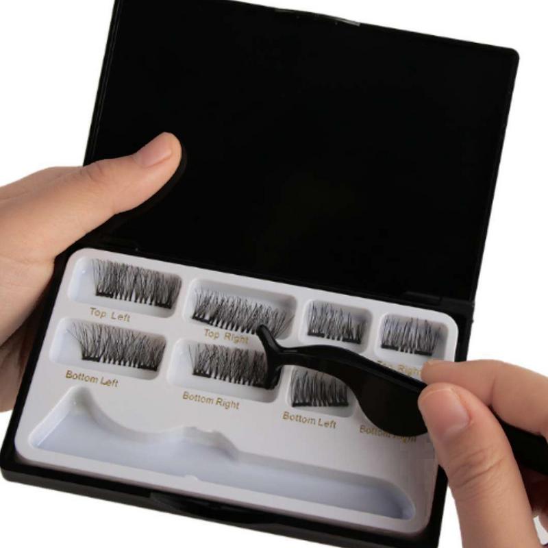 TEEK: 3D Magnetic Eyelashes 8pcs & Curler Tool EYELASHES theteekdotcom Eye Lash  