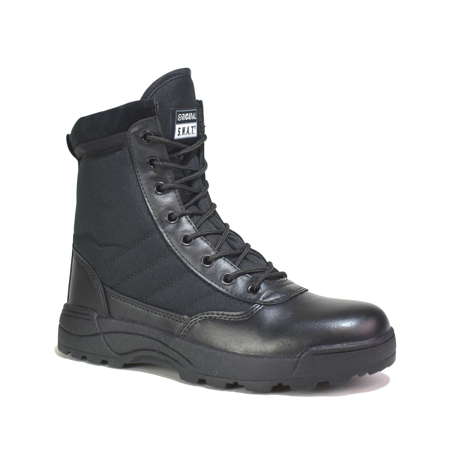 TEEK - Mens Black Mixed Texture Boots SHOES TEEK M   