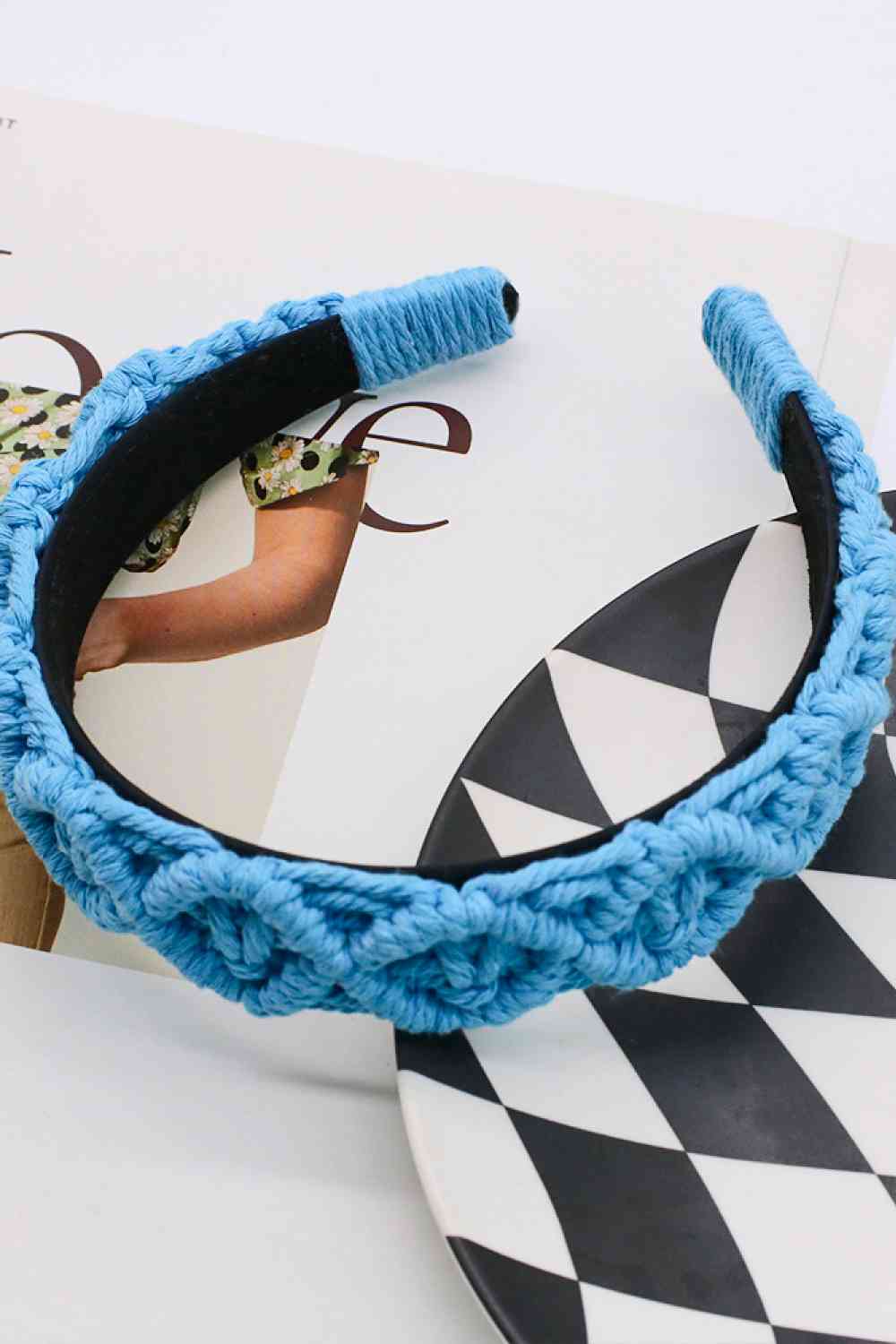 TEEK - Can't Stop You Macrame Headband HAIR SUPPLIES TEEK Trend Azure  