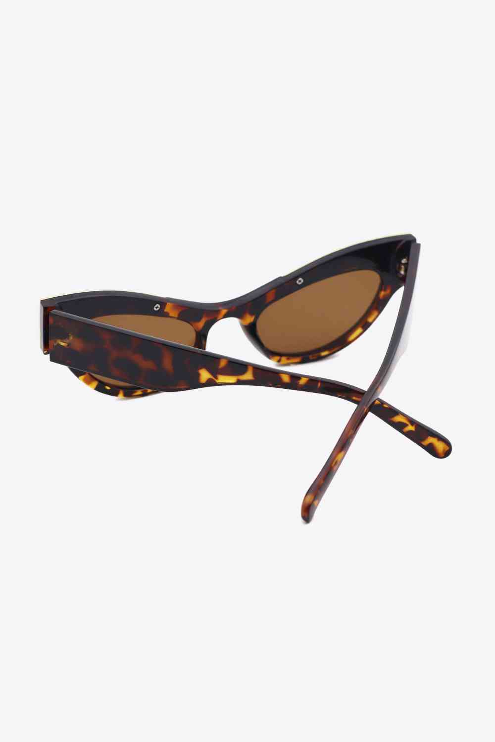 TEEK - Regal Rhinestone Trim Cat-Eye Sunglasses EYEGLASSES TEEK Trend   